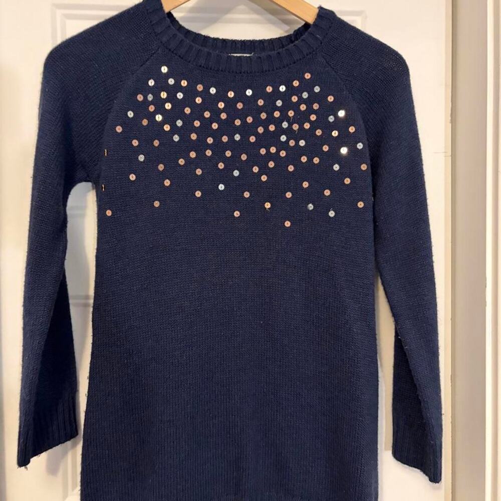 Wonder nation navy blue sweater dress